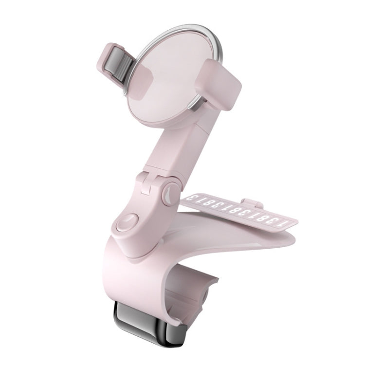 088 With Parking Phone Sign 360 Degrees Rotation Car Dashboard Mount Cell Phone Holder