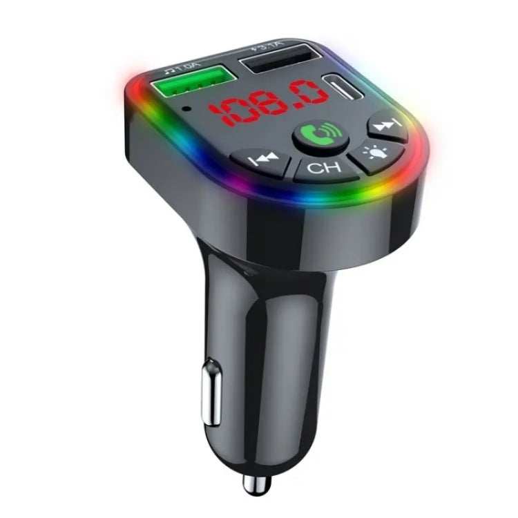 F20 Car MP3 Player PD + Fast USB Charger Handsfree Bluetooth FM Transmitter Car Kit Adapter, F20
