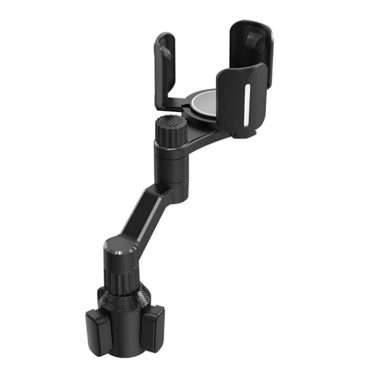 D07 3-Clip Adjustable Cup Holder Car Mount Drink Bottle Snack Car Cup Holder Expander, D07