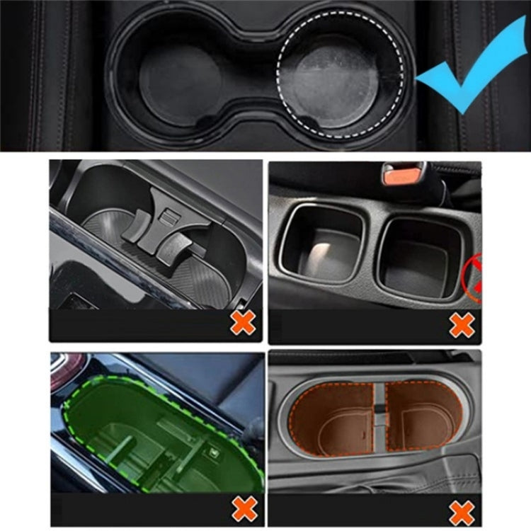 D07 3-Clip Adjustable Cup Holder Car Mount Drink Bottle Snack Car Cup Holder Expander, D07