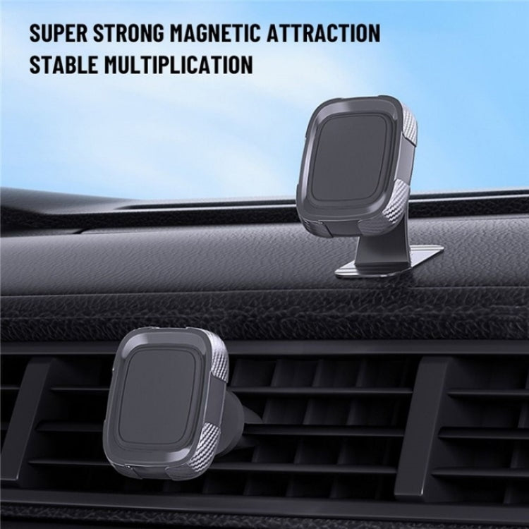 C18 With Air Vent Clip Car Adhesive Dashboard Mount Magnetic Phone Holder Bracket, C18