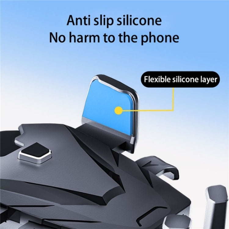 D39+105 With Air Vent Clip Suction Cup Base Telescopic Arm Automatic Clamp Car Phone Holder Bracket, D39+105