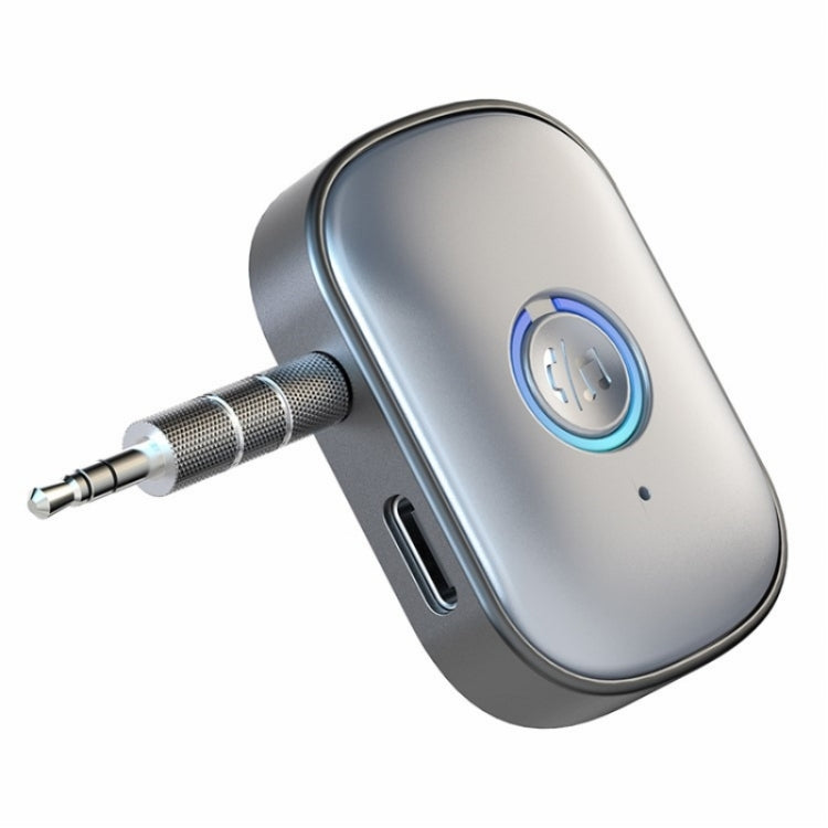 Portable Mini BT 5.3 Receiver Car Audio Adapter Hands-Free AUX Car Bluetooth Receiver, W1