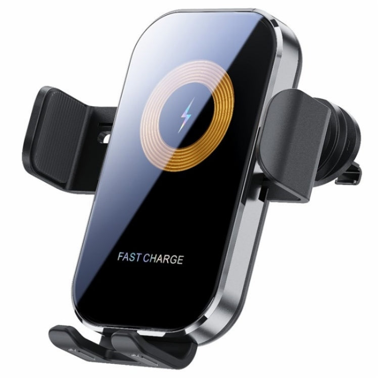 X12 Car Air Vent Touch Sensing Wireless Phone Charger Holder, X12 (Black), X12 (Silver)
