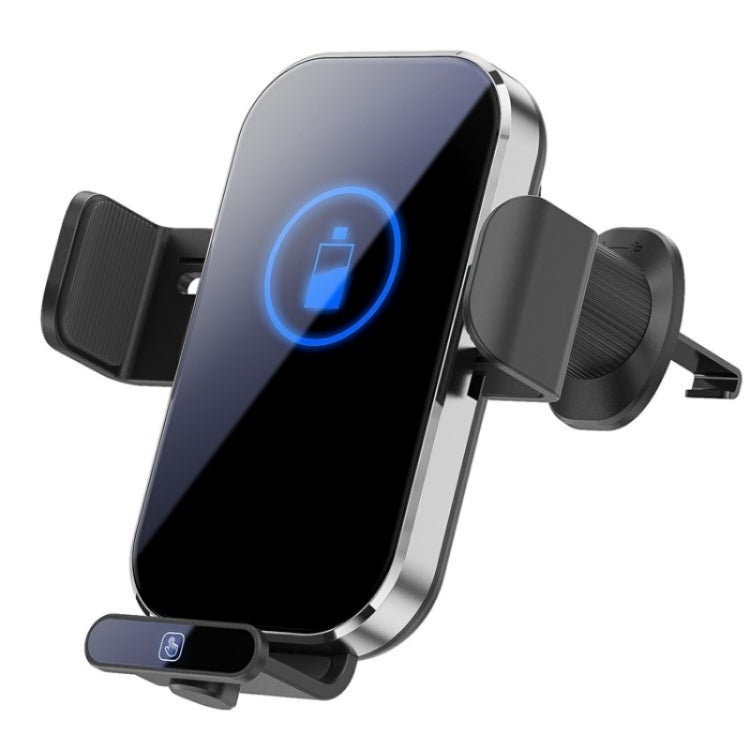 X10s Car Air Vent Hook 66W High Power Intelligent Induction Wireless Charger, X10s (Tarnish), X10s (Silver)