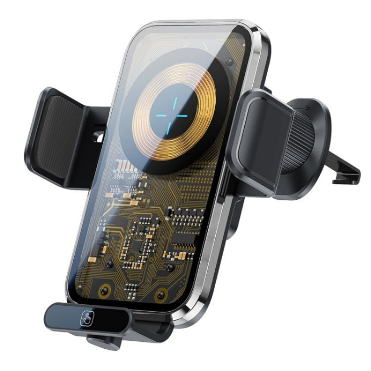 X11s 66W High Power Transparent Car Wireless Charger Phone Bracket, X11s (Titanium), X11s (Silver)