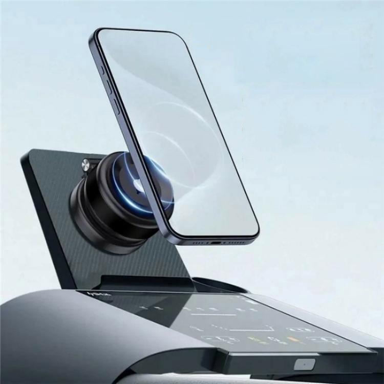 CZ07 Extendable Navigation Stand Car Phone Mount Magnetic Vacuum Suction Dashboard Holder, CZ07