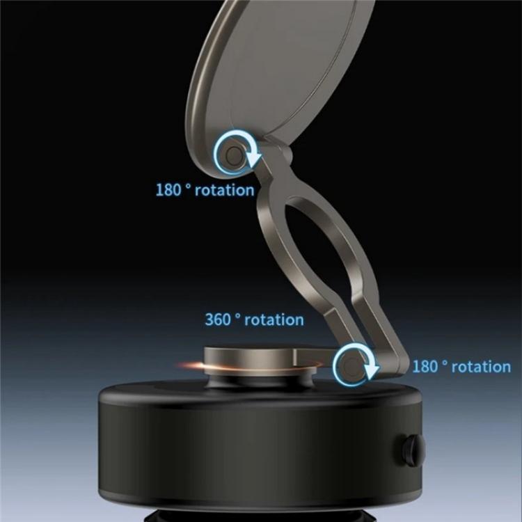 D2 3-Axis Folding Magnetic Suction Cup 360 Degree Rotation Phone Stand Car Phone Holder, D2