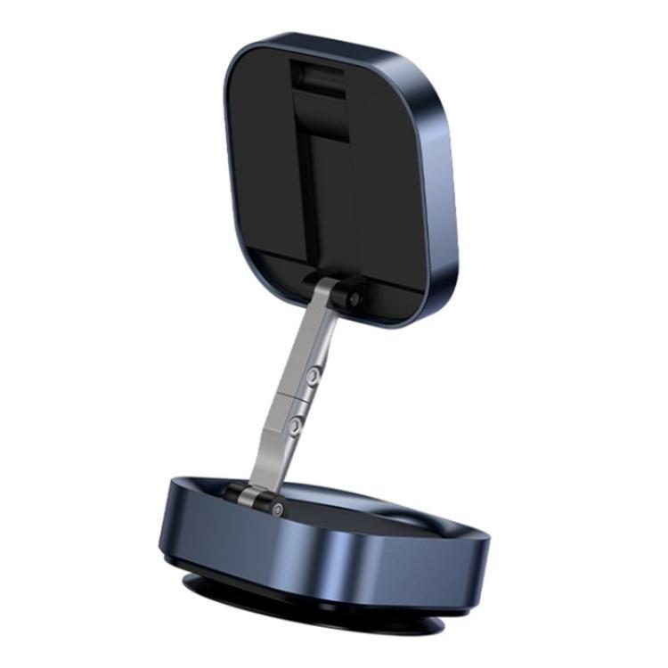 F2 Strong Magnet Vacuum Suction Adjustable Foldable Car Dashboard Windshield Phone Holder, F2 (Silver), F2 (Tarnish)