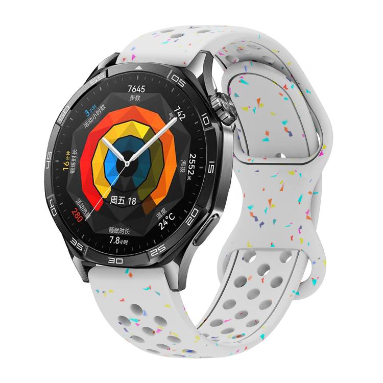 Eco-Friendly Granular Colorful Dots Silicone Watch Band