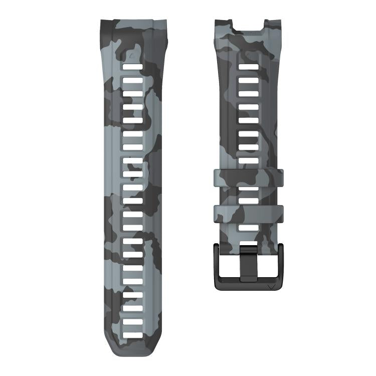 Camouflage Printed Silicone Watch Band