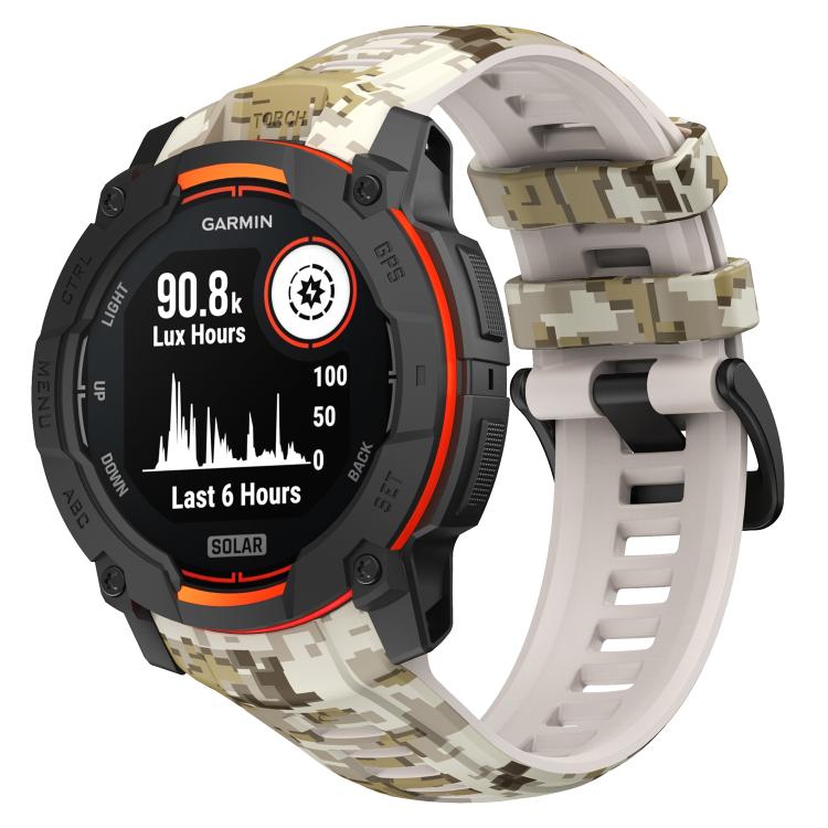 Camouflage Printed Silicone Watch Band