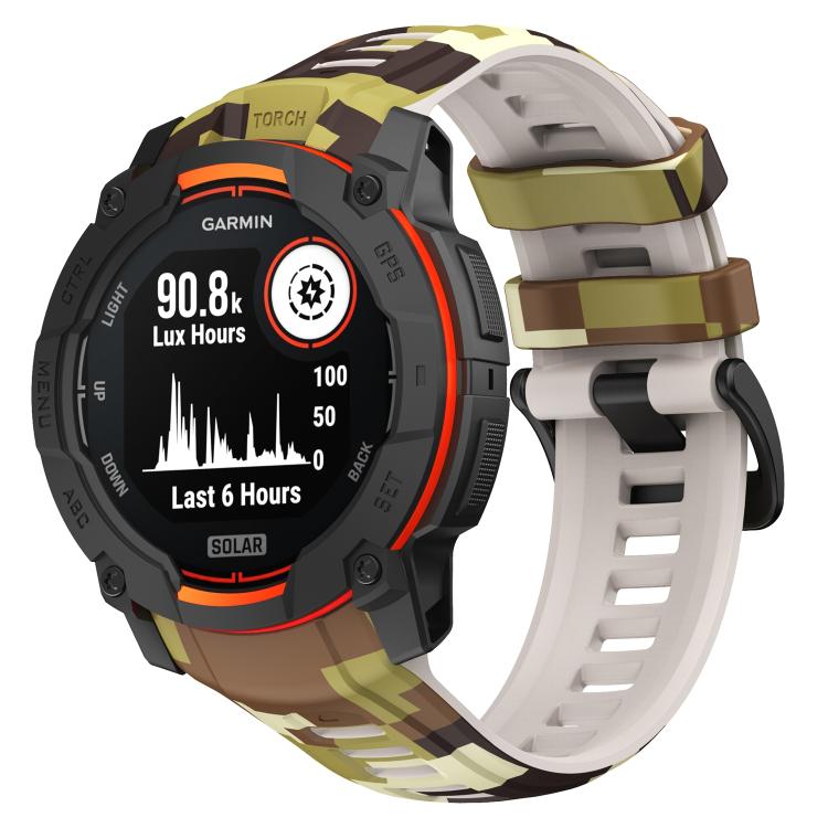 Camouflage Printed Silicone Watch Band