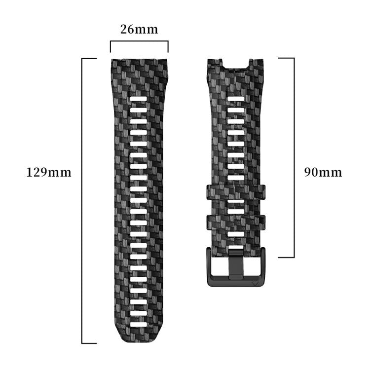 Camouflage Printed Silicone Watch Band