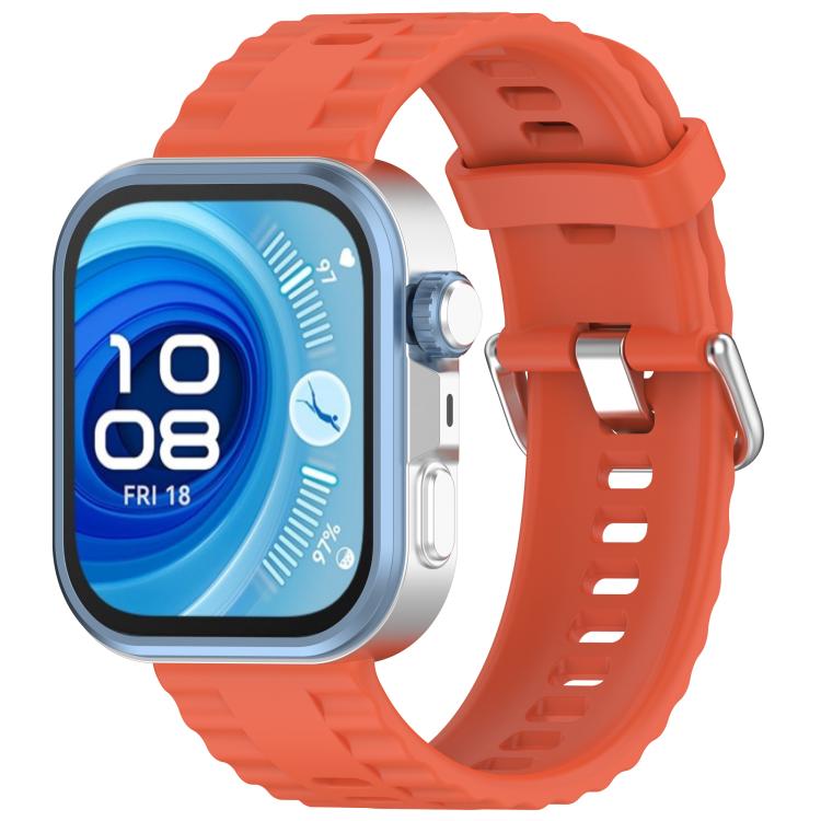 Quick Release Buckle Silicone Watch Band