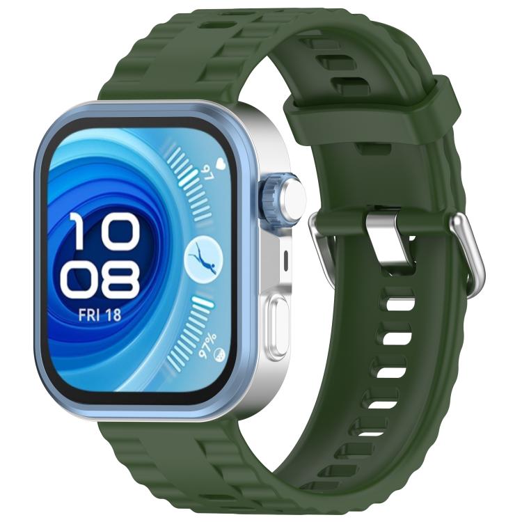 Quick Release Buckle Silicone Watch Band