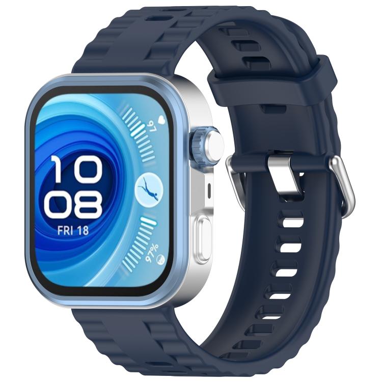 Quick Release Buckle Silicone Watch Band