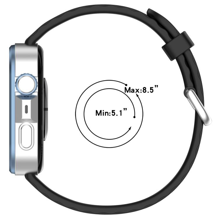 Quick Release Buckle Silicone Watch Band
