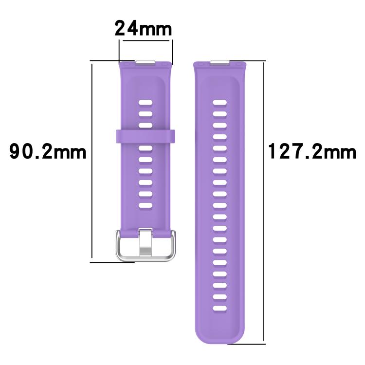 Quick Release Buckle Silicone Watch Band