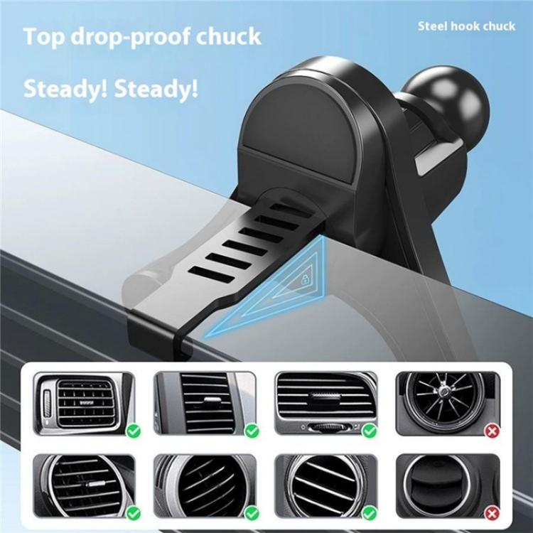 V004 Adjustable Angle Cellphone Bracket Compatible MagSafe Car Phone Holder Air Vent Mount, V004