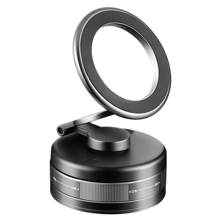 S11 360 Degree Rotation Foldable Alloy Phone Holde Dashboard Magnetic Car Phone Holde, S11