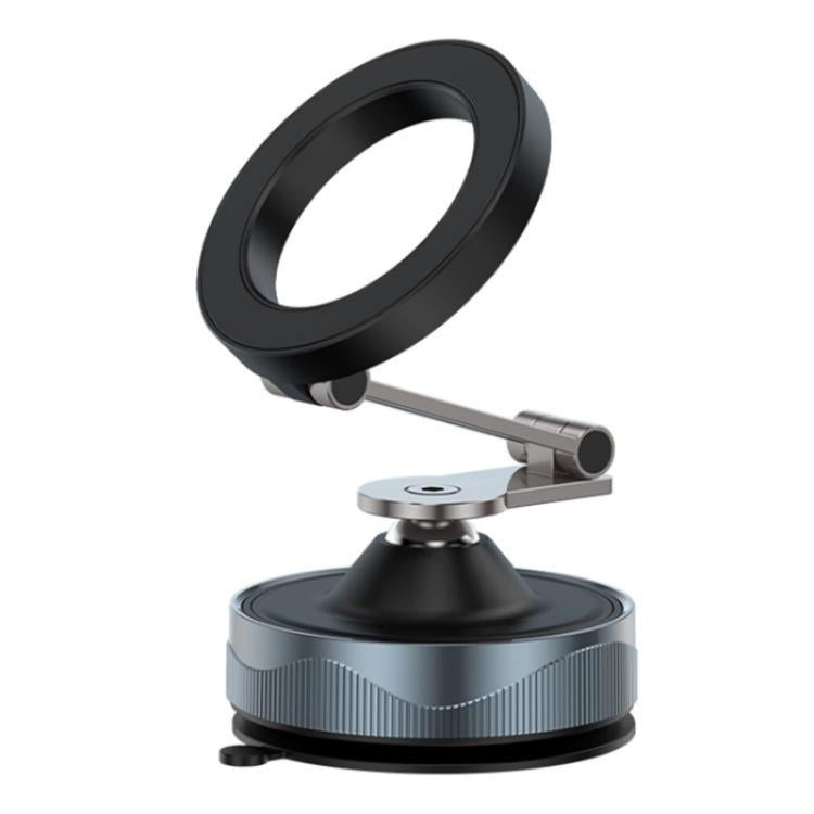 X30 Car Foldable Cell Phone Stand Suction Cup Mount Vacuum Magnetic Car Phone Holder, X30