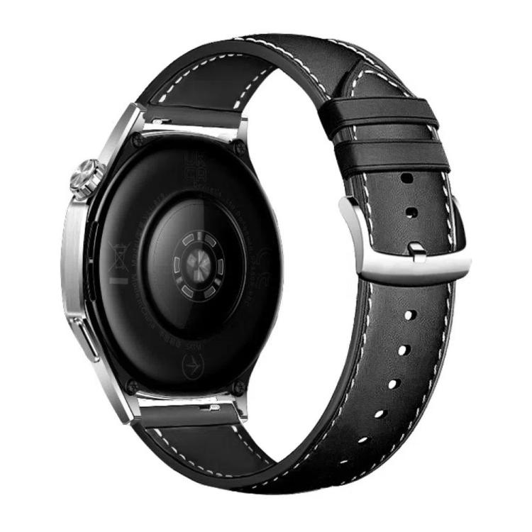 Leather Texture Silicone Watch Band