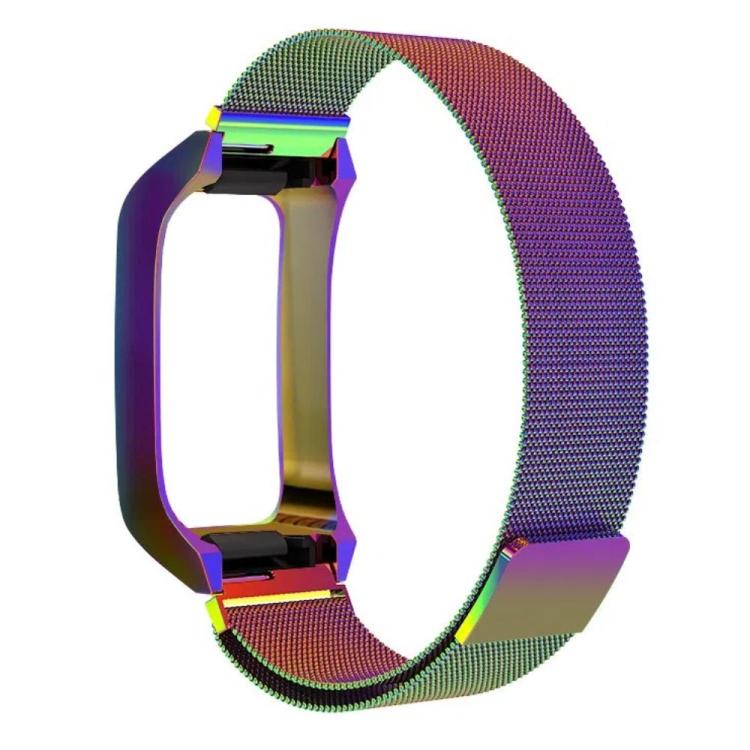 Stainless Steel Frame Integrated Milanese Magnetic Metal Watch Band