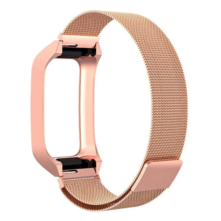 Stainless Steel Frame Integrated Milanese Magnetic Metal Watch Band
