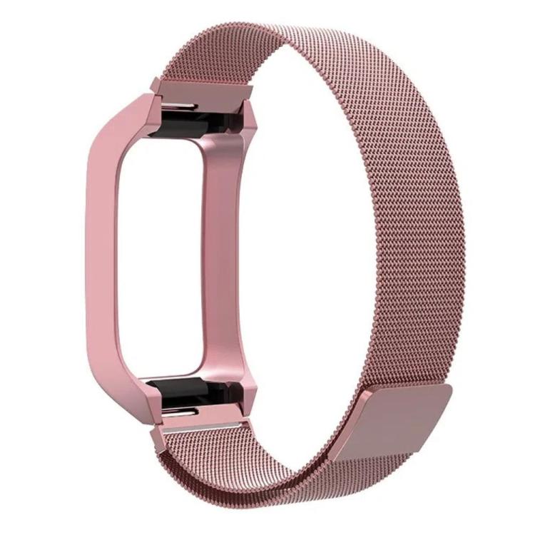 Stainless Steel Frame Integrated Milanese Magnetic Metal Watch Band