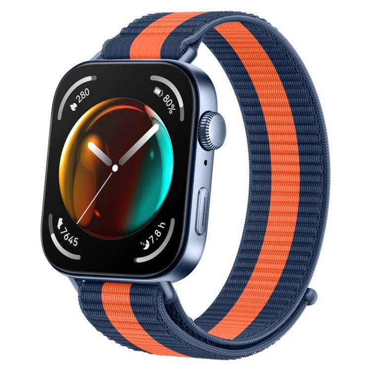 Nylon Loop Hook and Loop Fastener Watch Band