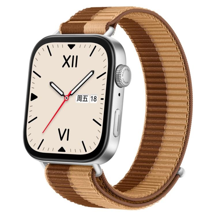 Nylon Loop Hook and Loop Fastener Watch Band