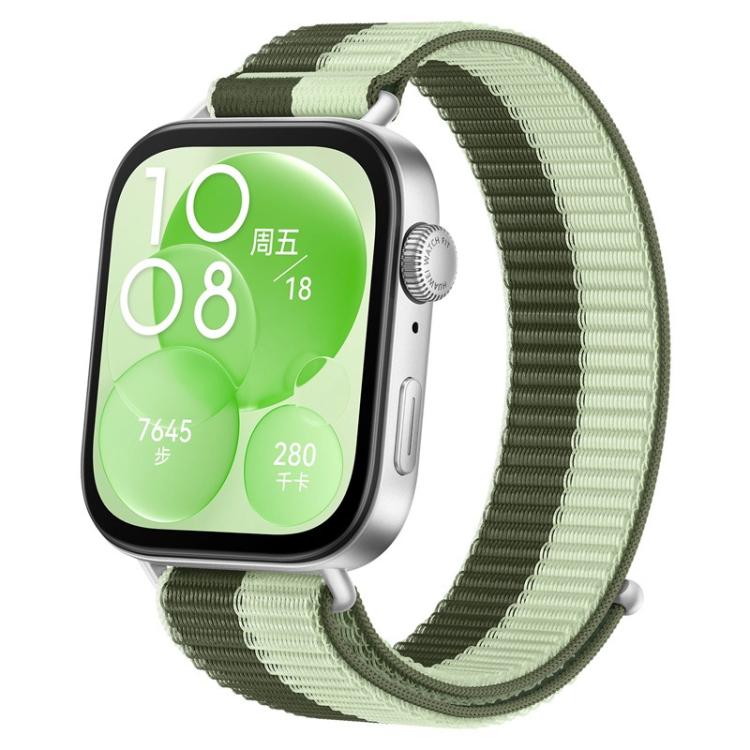 Nylon Loop Hook and Loop Fastener Watch Band