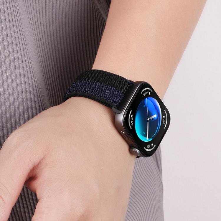 Nylon Loop Hook and Loop Fastener Watch Band