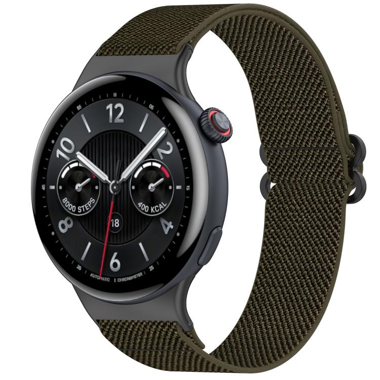 Ethnic Style Elastic Nylon Braided Watch Band