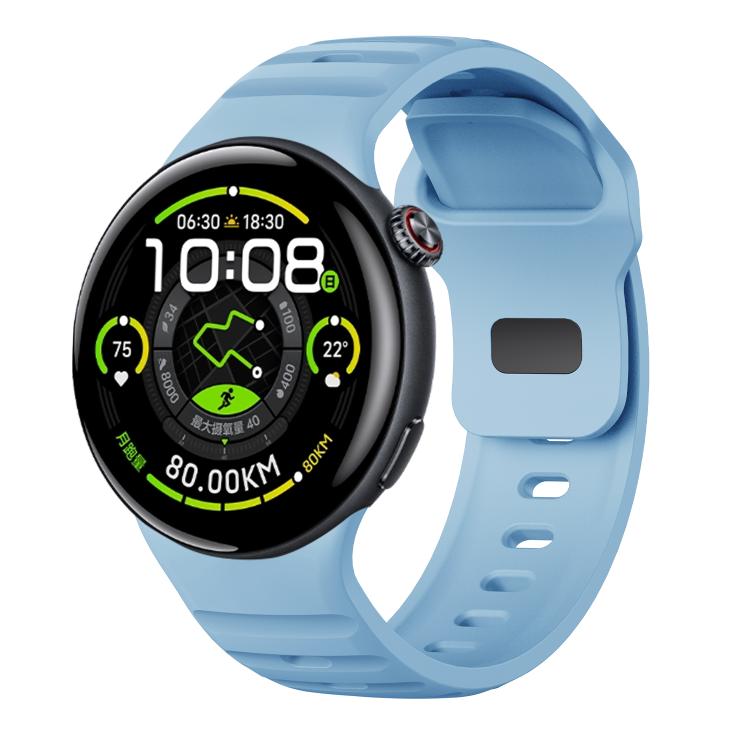 Reverse Buckle Silicone Watch Band