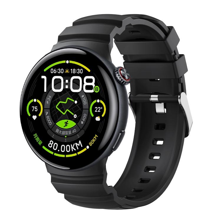 Solid Color Pin Buckle Sport Silicone Watch Band