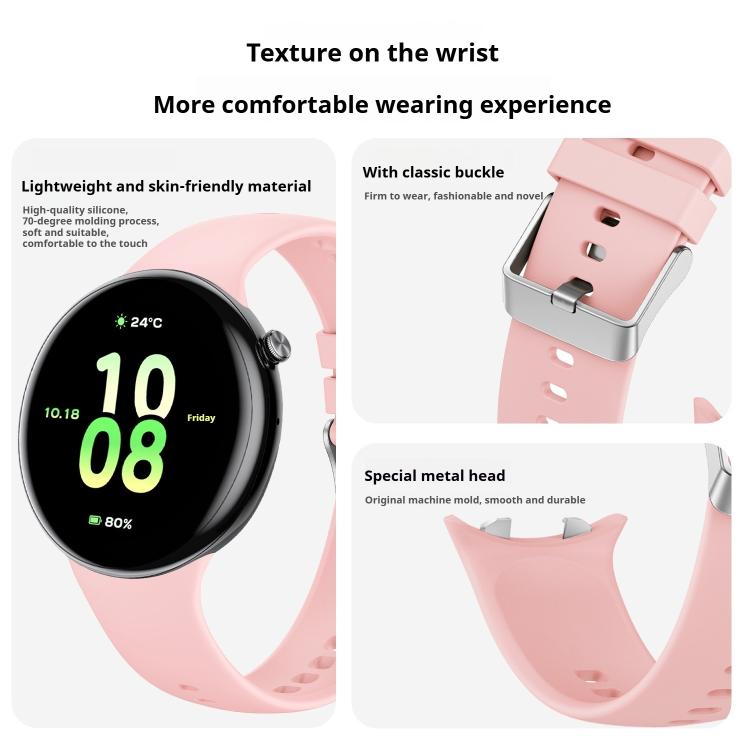 Breathable Silicone Watch Band