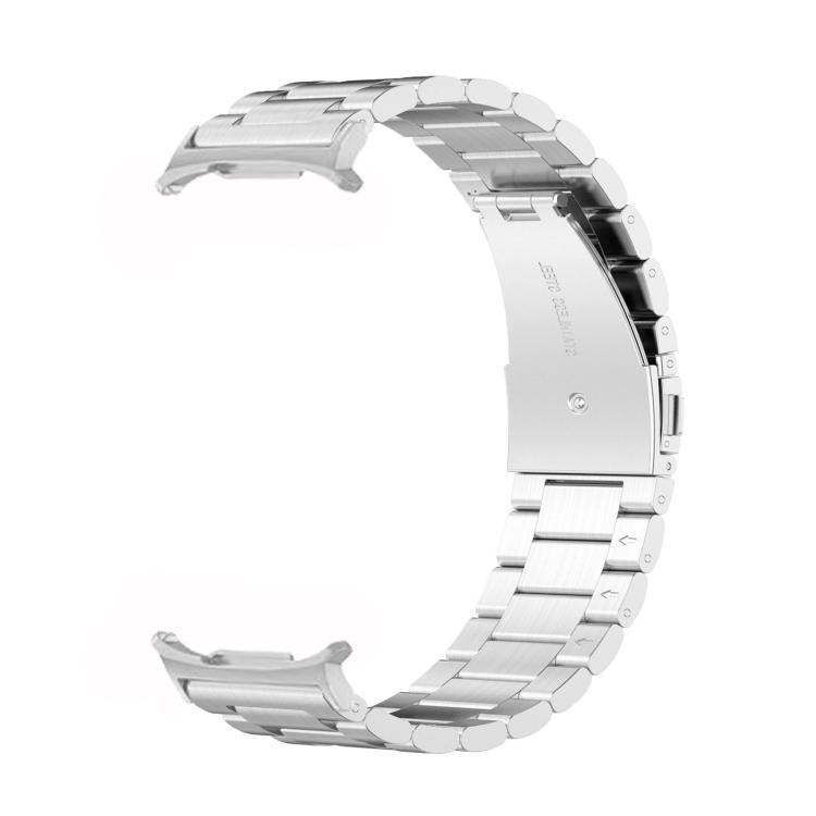 Three Beads Stainless Steel Watch Band with Removal Tool