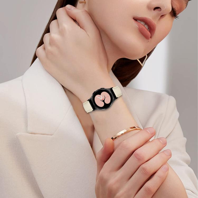 Quick Release Lychee Texture Black Turtle Back Buckle Leather Watch Band