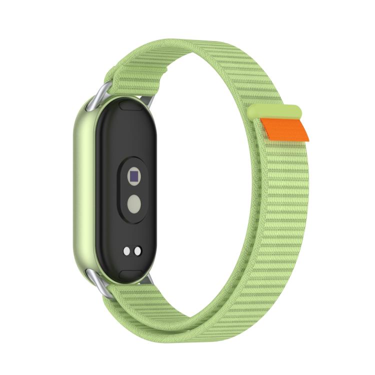 Tail Style Nylon Hook And Loop Fastener Watch Band