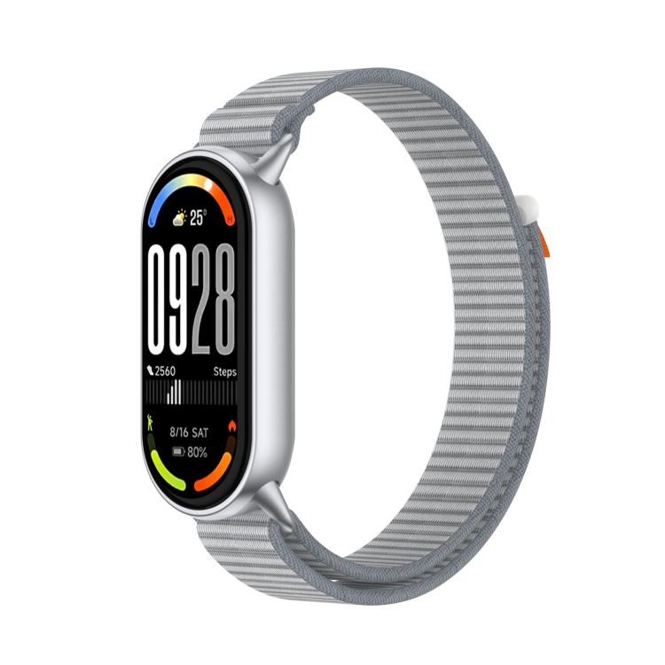 Tail Style Nylon Hook And Loop Fastener Watch Band