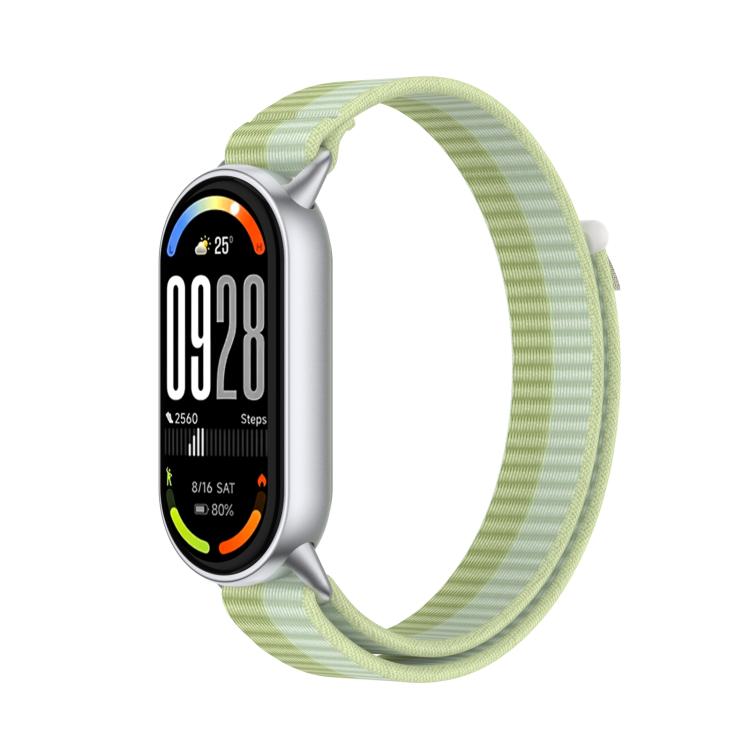 Tail Style Nylon Hook And Loop Fastener Watch Band