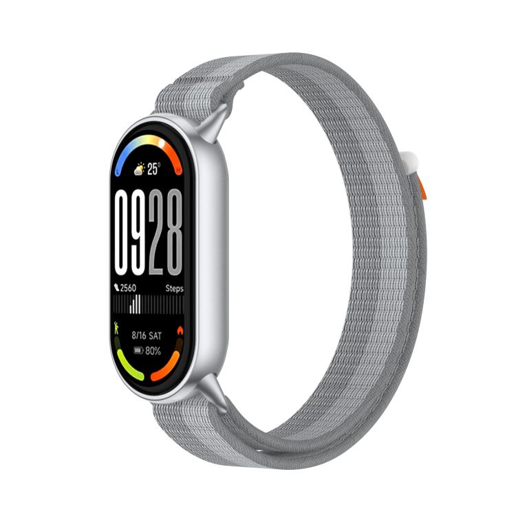 Tail Style Nylon Hook And Loop Fastener Watch Band