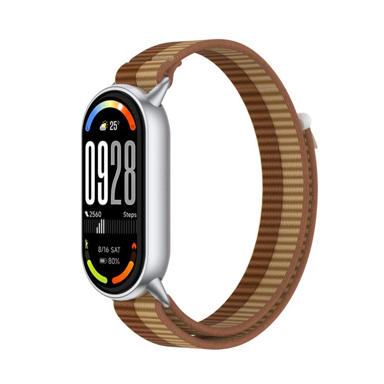 Tail Style Nylon Hook And Loop Fastener Watch Band