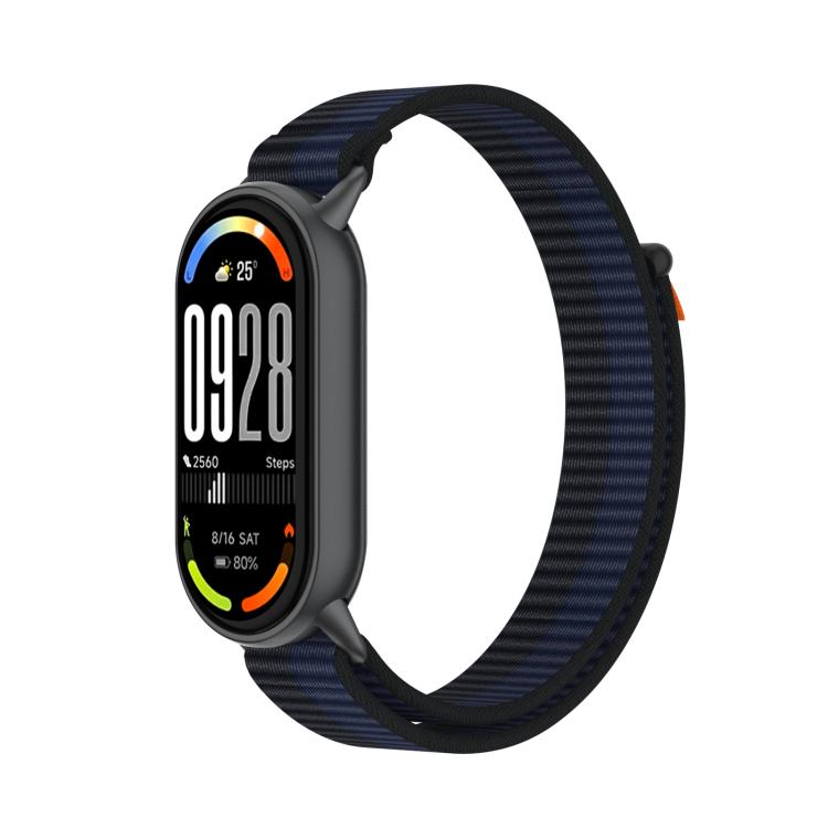 Tail Style Nylon Hook And Loop Fastener Watch Band