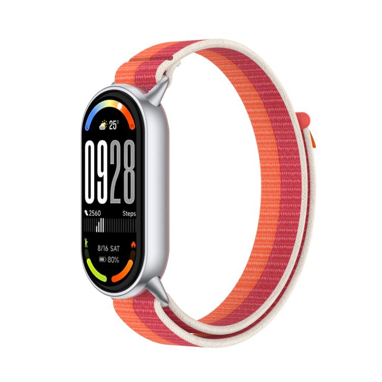 Tail Style Nylon Hook And Loop Fastener Watch Band