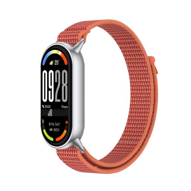 Tail Style Nylon Hook And Loop Fastener Watch Band