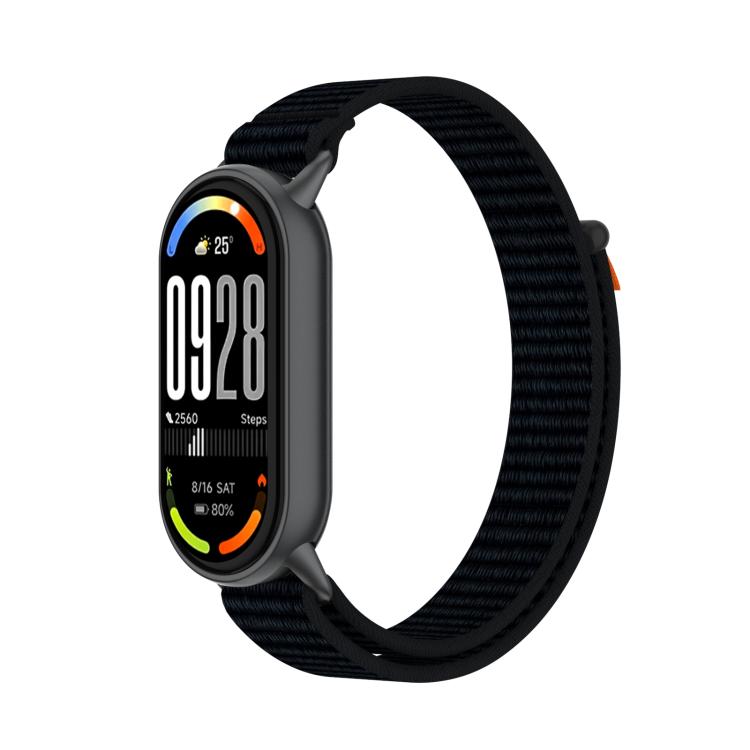 Tail Style Nylon Hook And Loop Fastener Watch Band
