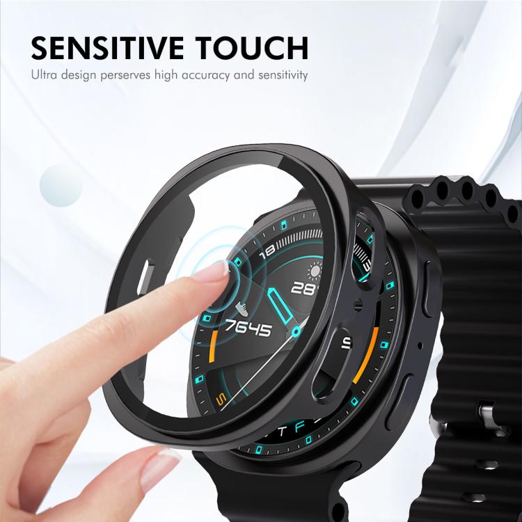 ENKAY Hat-Prince Full Coverage Tempered Glass Film Integrated PC Watch Case